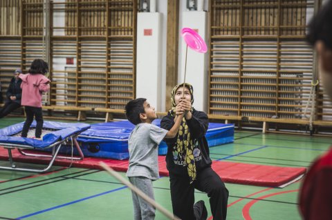 Foto från vår veckoverksamhet i Skellefteå, tagen av Evelina Rönnbäck