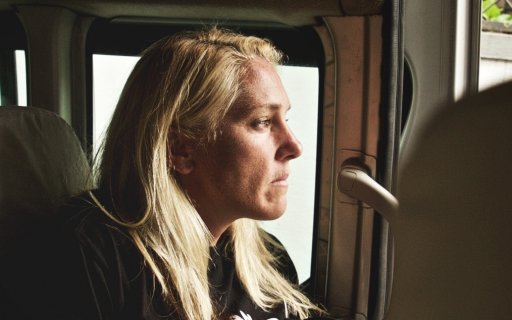 Porträtt foto av skribenten Jennifer Vidmo